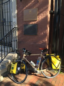 My bike tried to visit Ukraine.